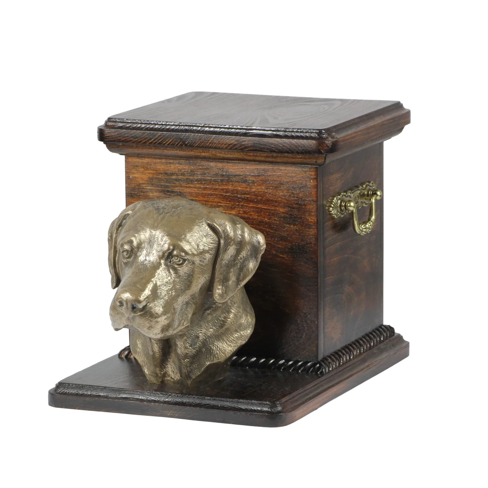 Elegante urn voor Labrador Retriever met hondenbuste